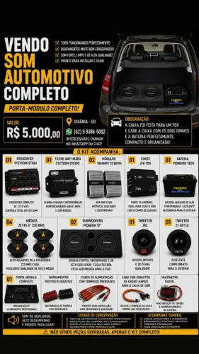 som automotivo