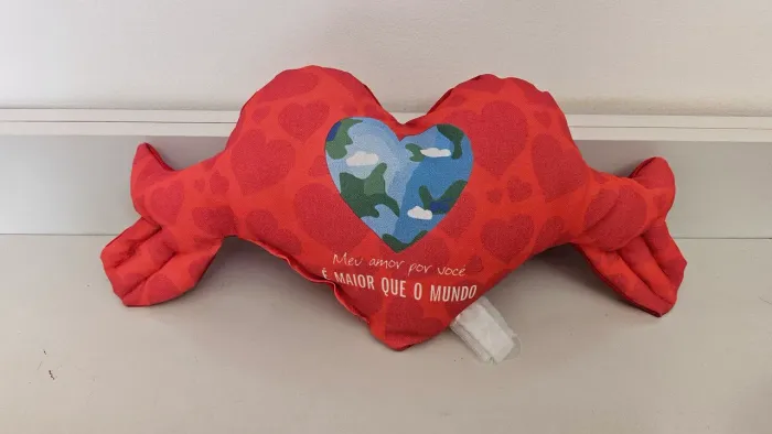 Almofada pequena coração 