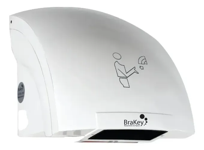 Secador De Mãos Automático Cr-119 Cinza Plástico Abs ThindrySecador De Mãos Automático Cr-