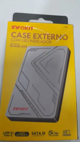 Case para HD externo