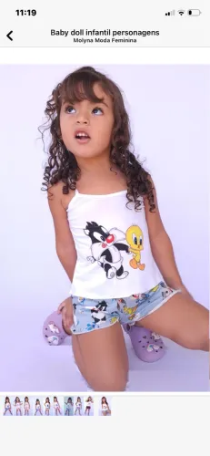 Baby doll infantil