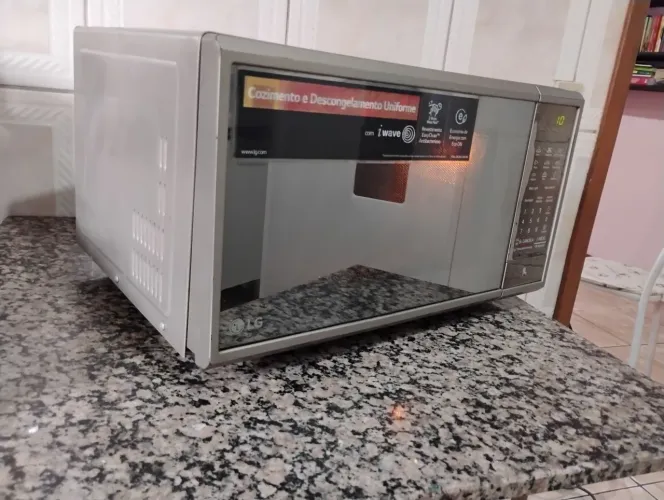 Microondas inox espelhado 