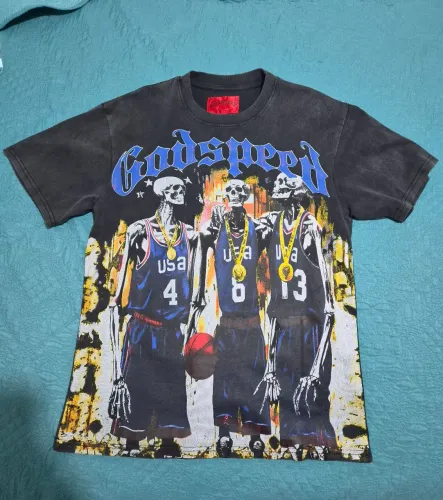 Camisa skull Basket Godspeed 