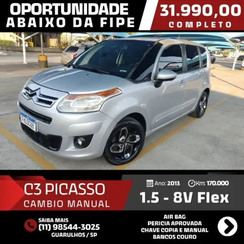 Citroen C3 Picasso GLX 1.5 Flex 8V 5P Mec. 2013