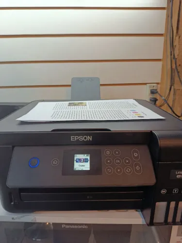Impressora Epson l4160 imprimir em frente e verso automático. Com o único sistema