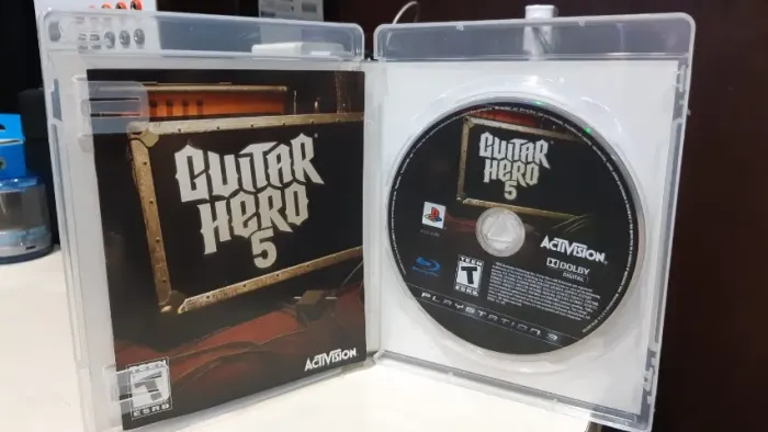 Guitar Hero5 para PS3 - Original, nunca foi rodado