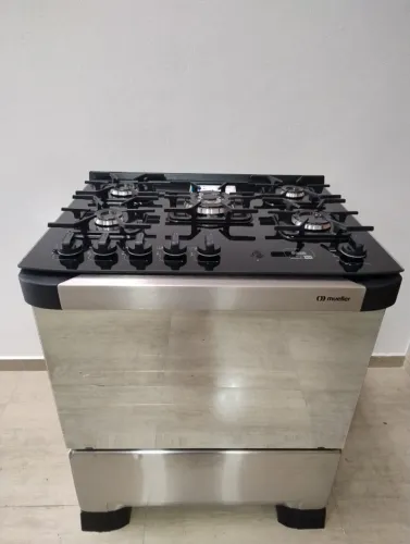 ? Fogão Novo - 5 Bocas - Garopaba  Estou vendendo este fogão 5 bocas, marca Mueller Decor