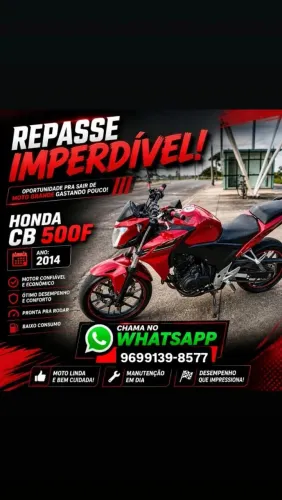 REPASSE HONDA CB500 F