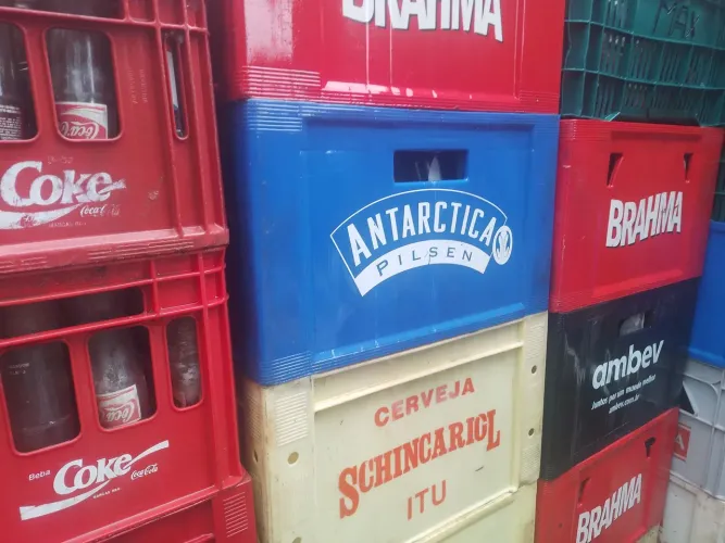 grandes de cervejas e retornáveis