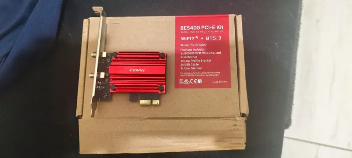 Placa Wi-fi 6e pci