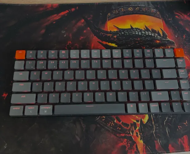 Teclado mecânico keychron k3 v2