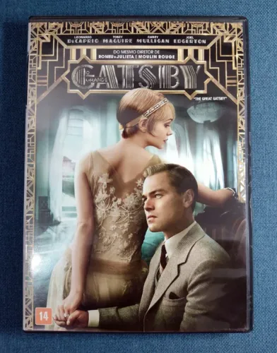 DVD filme O Grande Gatsby (2013)