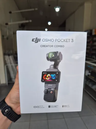 Câmera DJI Osmo Pocket 3 Creator Combo - Nova, Lacrada