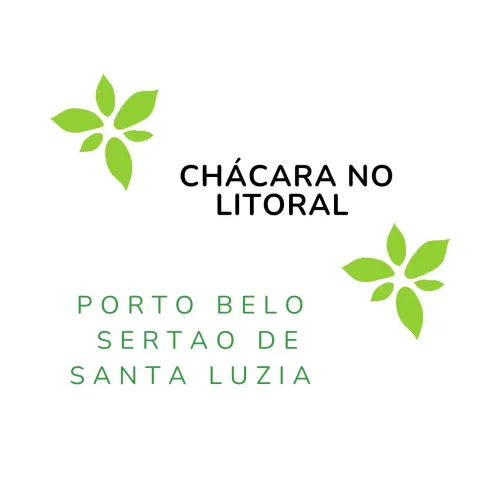 Chácara no litoral: Porto Belo, Sertão de Santa Luzia