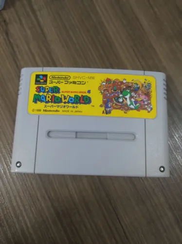 Cartucho Super Mario Word Original para Super Famicom 