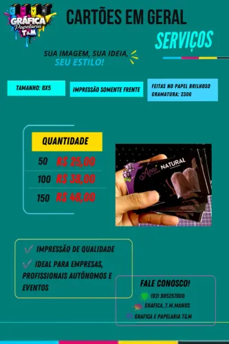 Cartões de Serviço