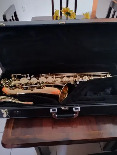 Sax tenor Hoyden revisado, sapatilhas nova em ótimo estado