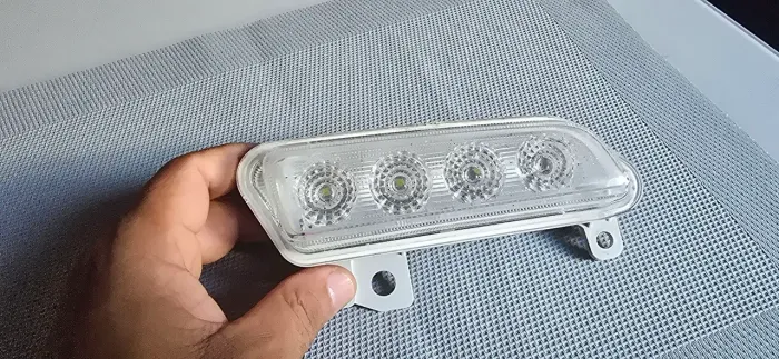 Farol Auxiliar Dianteiro Honda Fit, Lado Esquerdo 2018/21 Original. (Lado do Motorista)