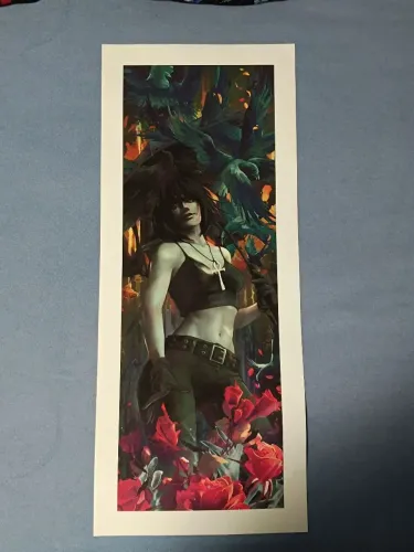 Print em Canva Morte Sandman 