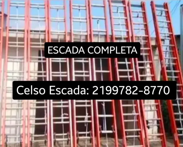 Escada de fibra 