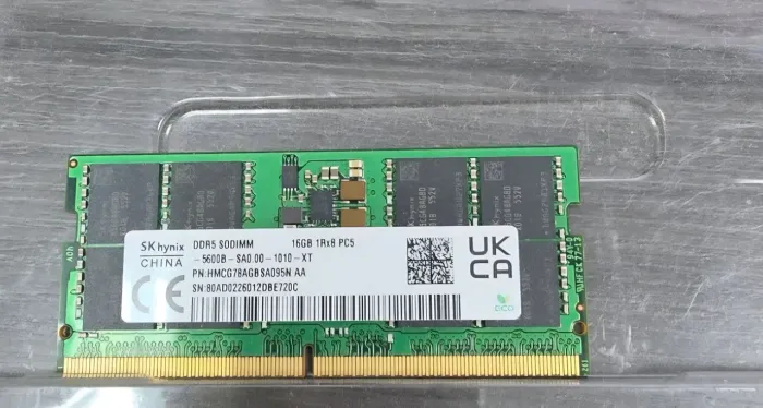 Memória ddr5 5600 16gb nova
