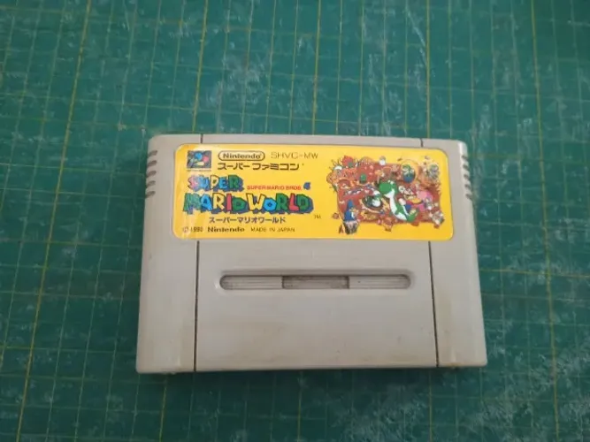 Cartucho Super Mario Super Nintendo Famicom Original Japones