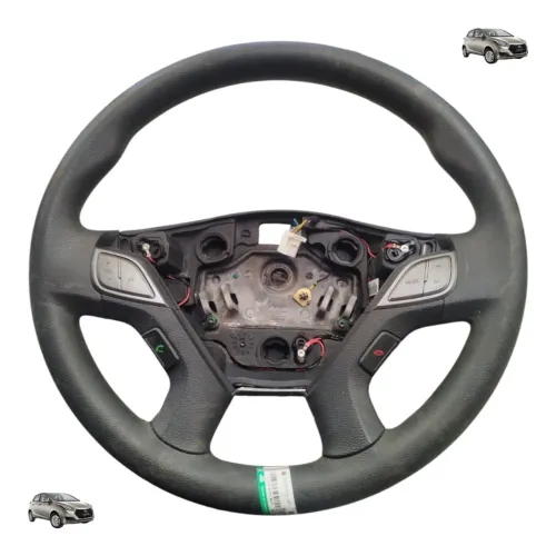 Volante Direção Hb20 1.0 3cc 2017 A 2019 Original Preto