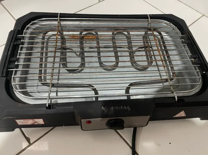 Churrasqueira Elétrica Portátil 1800W Mondial - Grand Steak e Grill CH-05