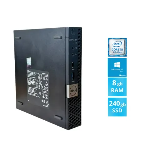 Mini Pc Dell Optiplex 7050 Ssd 240gb Core I5 7a Geração 8gb 127/220v 
