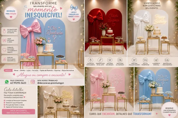 Decoração para Festas e Eventos