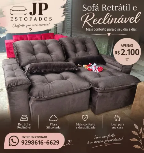 PROMOÇÃO SOFÁS NOVOS ENTREGA GRÁTIS