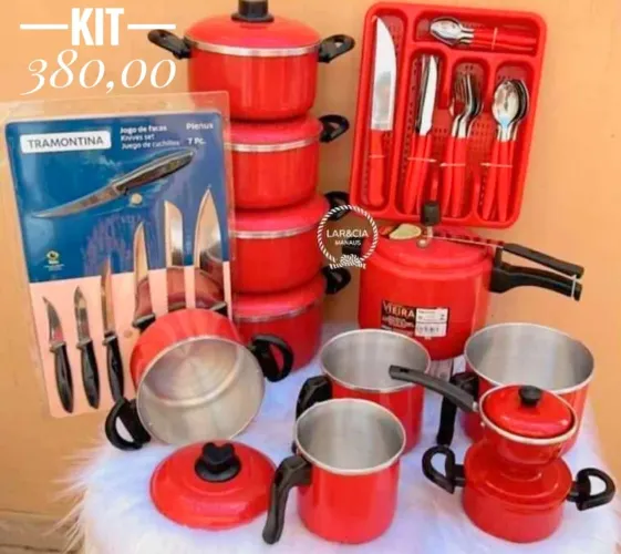 KIT PANELAS. ENTREGA GRATIS PRA MAIORIA 