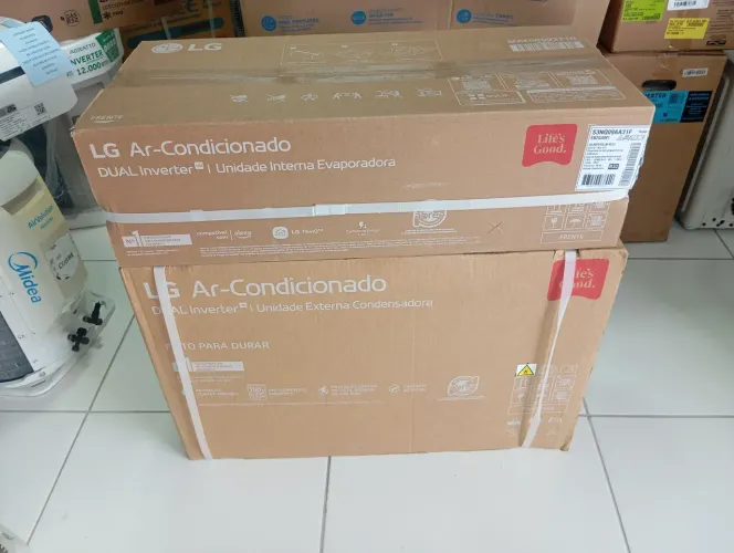 Ar condicionado LG dual inverter 9 mil btus