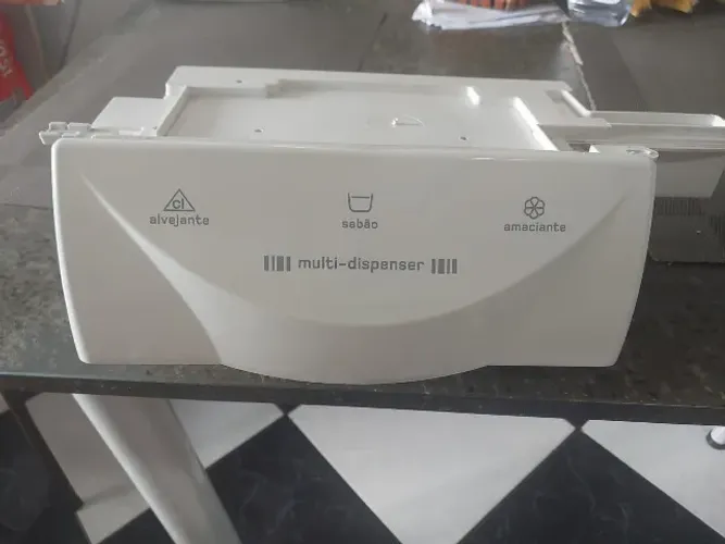 Gaveta  multi dispenser lavadora Brastemp ative 11kg Modelo BWB11ABANA20 (Usado)