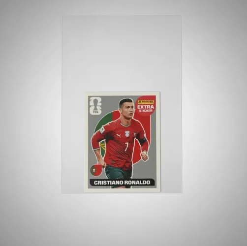 Cristiano Ronaldo (CR7) - Extra Sticker Silver (Prata)