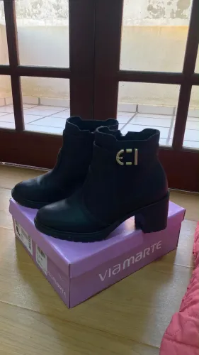 Kit 2 Botas Femininas Nº 37 - Via Marte + Beira Rio | Excelente Estado