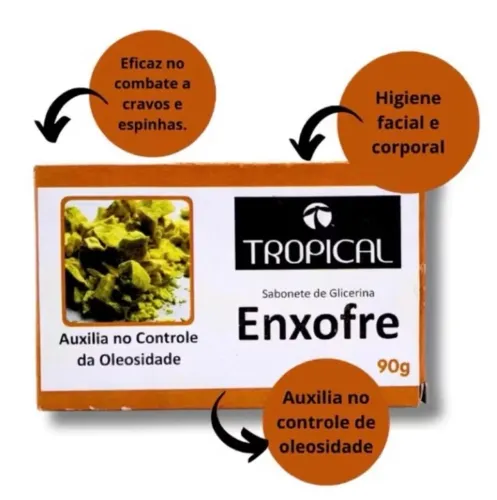 Kits Sabonetes de Enxofre 