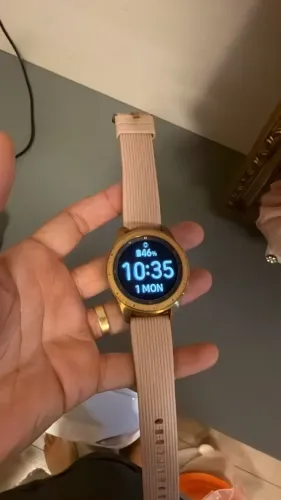 Smartwatch Galaxy 3 Rose - praticamente novo