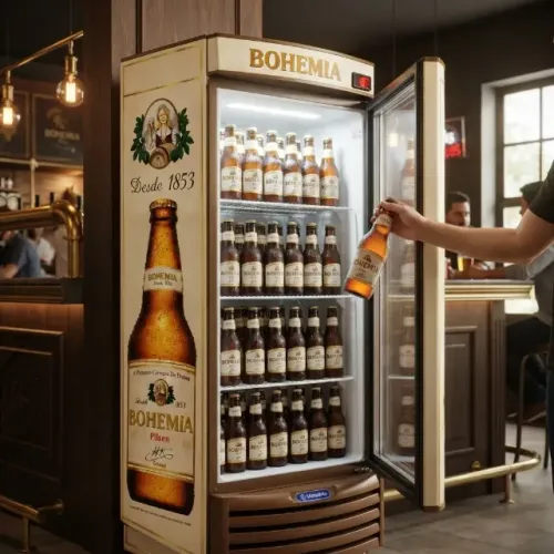 Cervejeira Comercial Metalfrio Bohemia 497 Litros