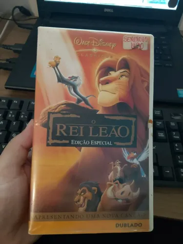 VHS O Rei Leão - Dublado