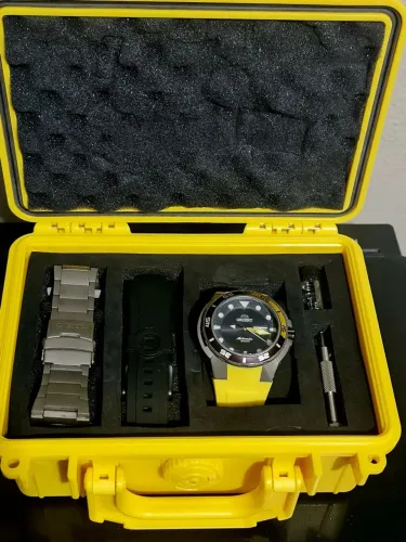 Orient Seatech Titânium 500 metros Automático 