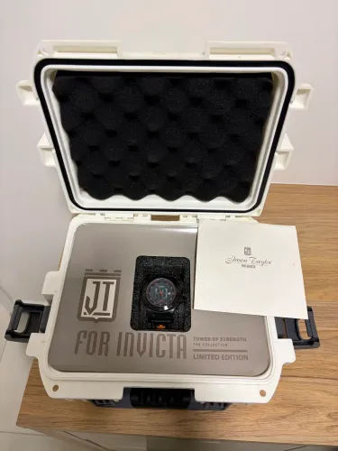 Relógio invicta série limitada Jason Taylor