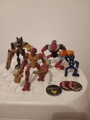 Bionicle - coleção MC Donald's e Sucrilhos 