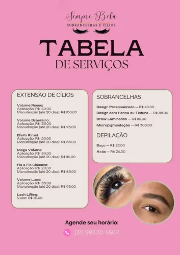 Extensão de cílios
