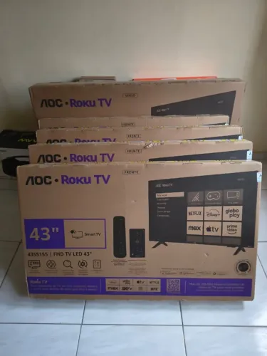 Smart TV 43 Polegadas / Lacrada / C nota fiscal