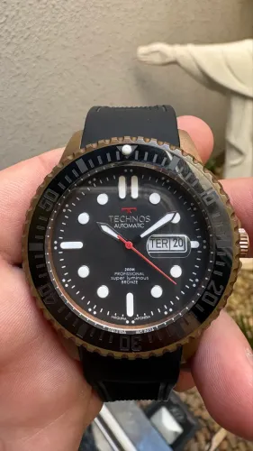 Relógio Technos Automático 8205oh Bronze Ed Limitada