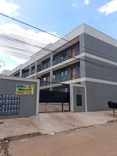 Alugo apartamento 2 quartos no setor 2 a 500 mtrs do hospital novo em aguas lindas 