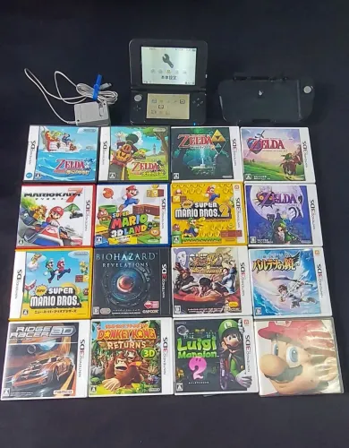 Nintendo 3DS LL+15 Jogos+Ciclepad original