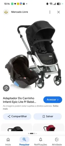 Adaptador para bebe conforto 