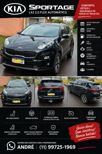 Kia Motors Sportage EX 2.0 16v/ 2.0 16V Flex Aut. 2019